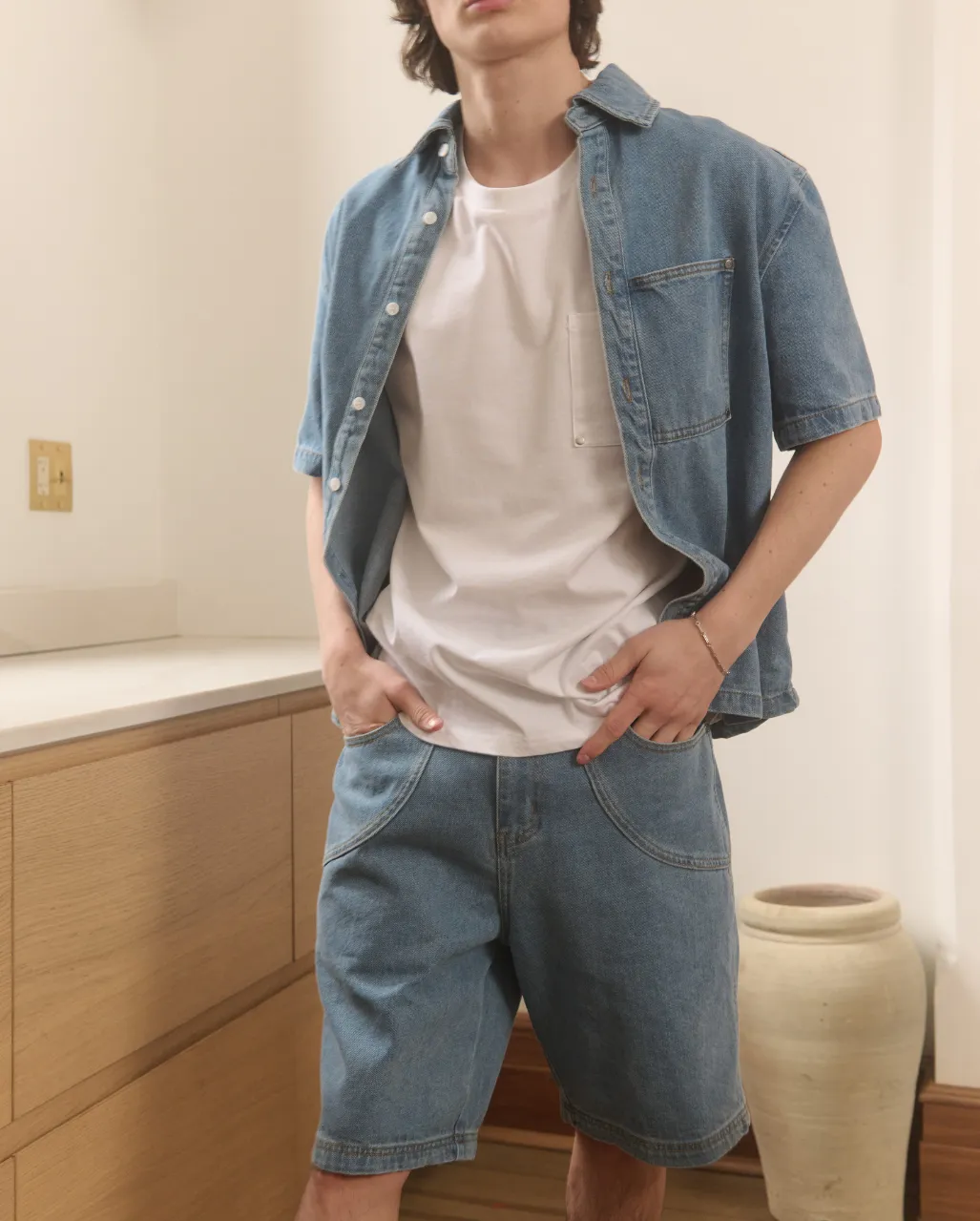 Mariner Denim Carpenter Shorts