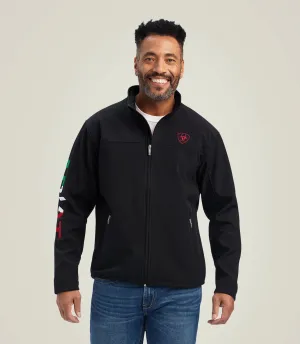 Men’s Ariat Black New Team SoftShell Shield Jacket