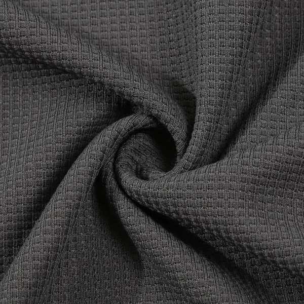 MEN'S COLORBLOCK WAFFLE HENLEY NECK SHORT SLEEVE T-SHIRT