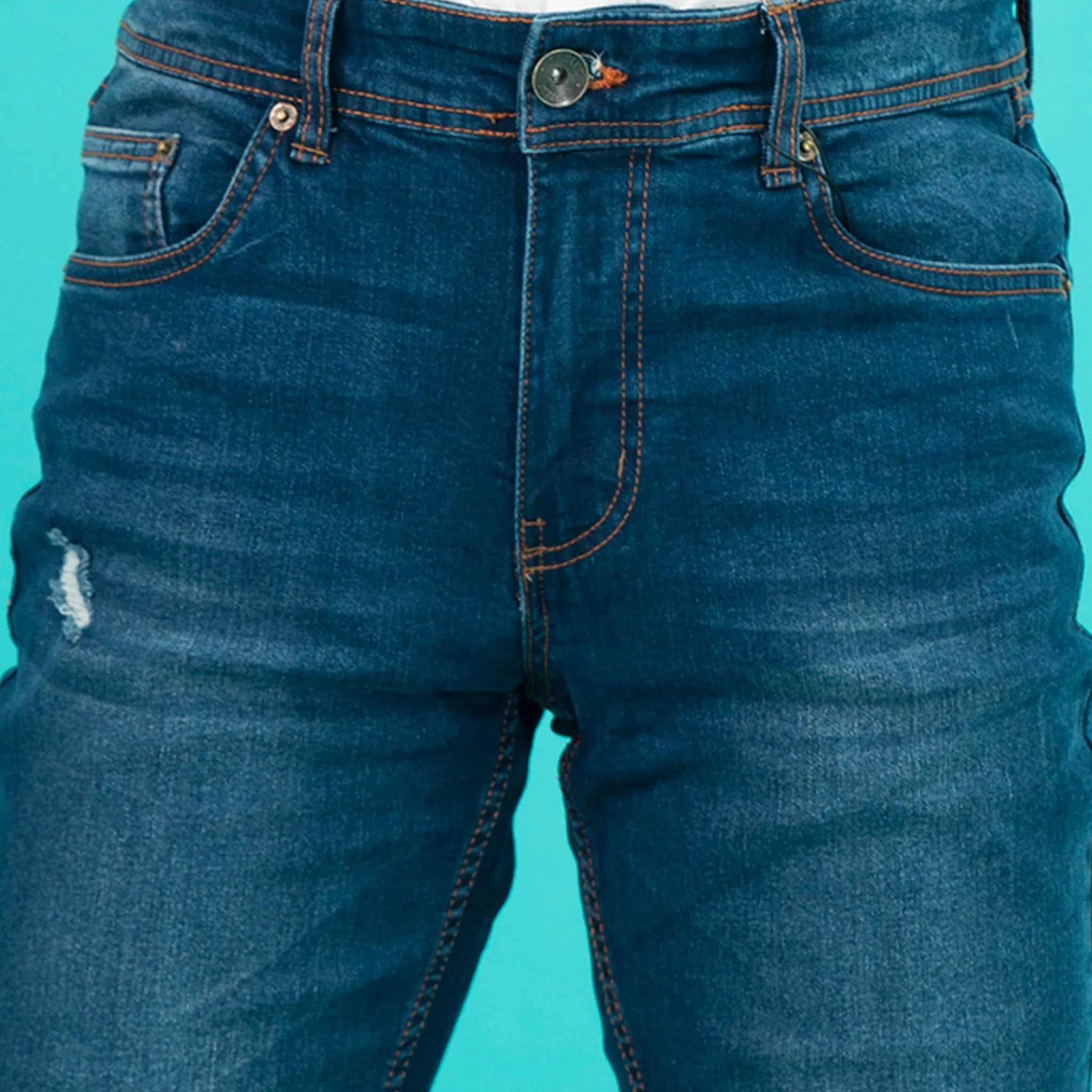 Mens Dark Denim Pant