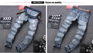 Men's Denim Ripped Jeans