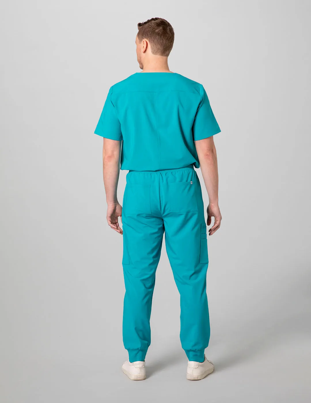 Men's Essential Scrub Top - Teal