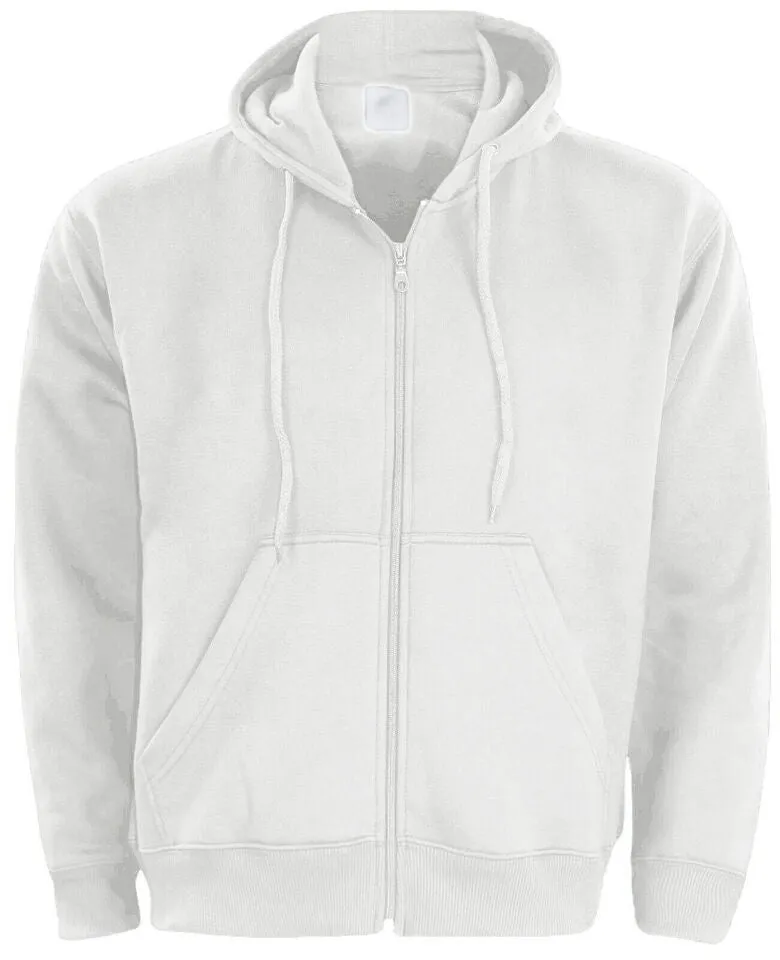 Mens Fleece Zip up Hoodie
