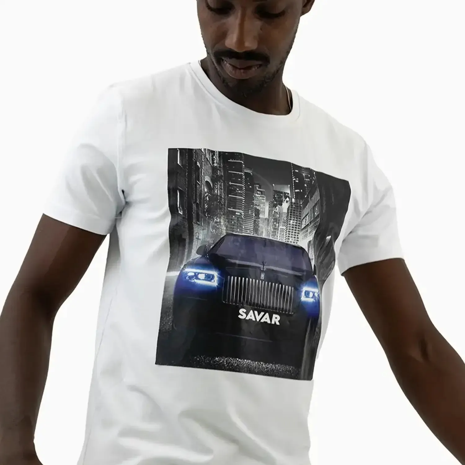 Men's Rolls Royce Digital Print T Shirt