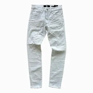 Men's Ross Fit With Shreds Denim Pant