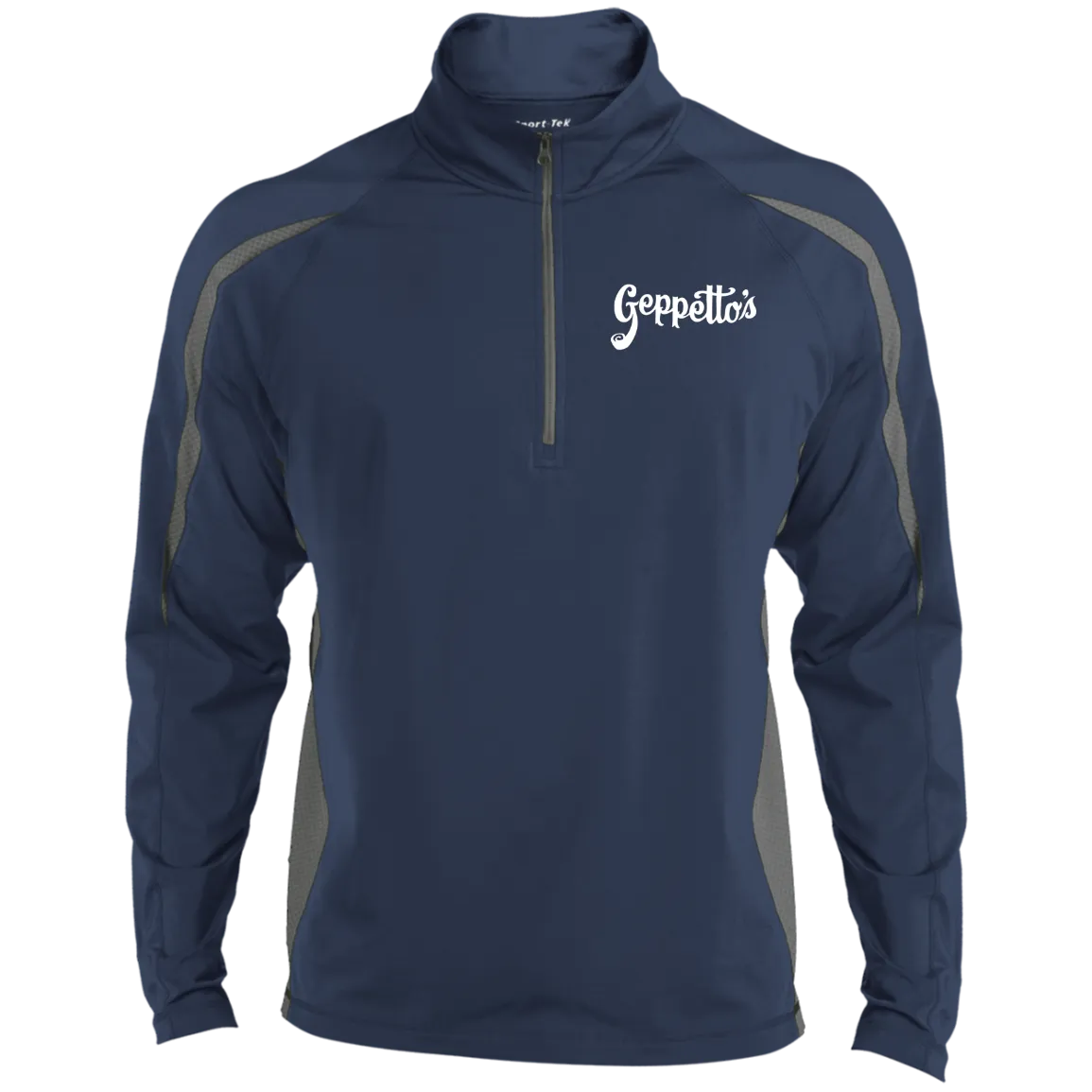 Men's Sport Wicking Colorblock 1/2 Zip