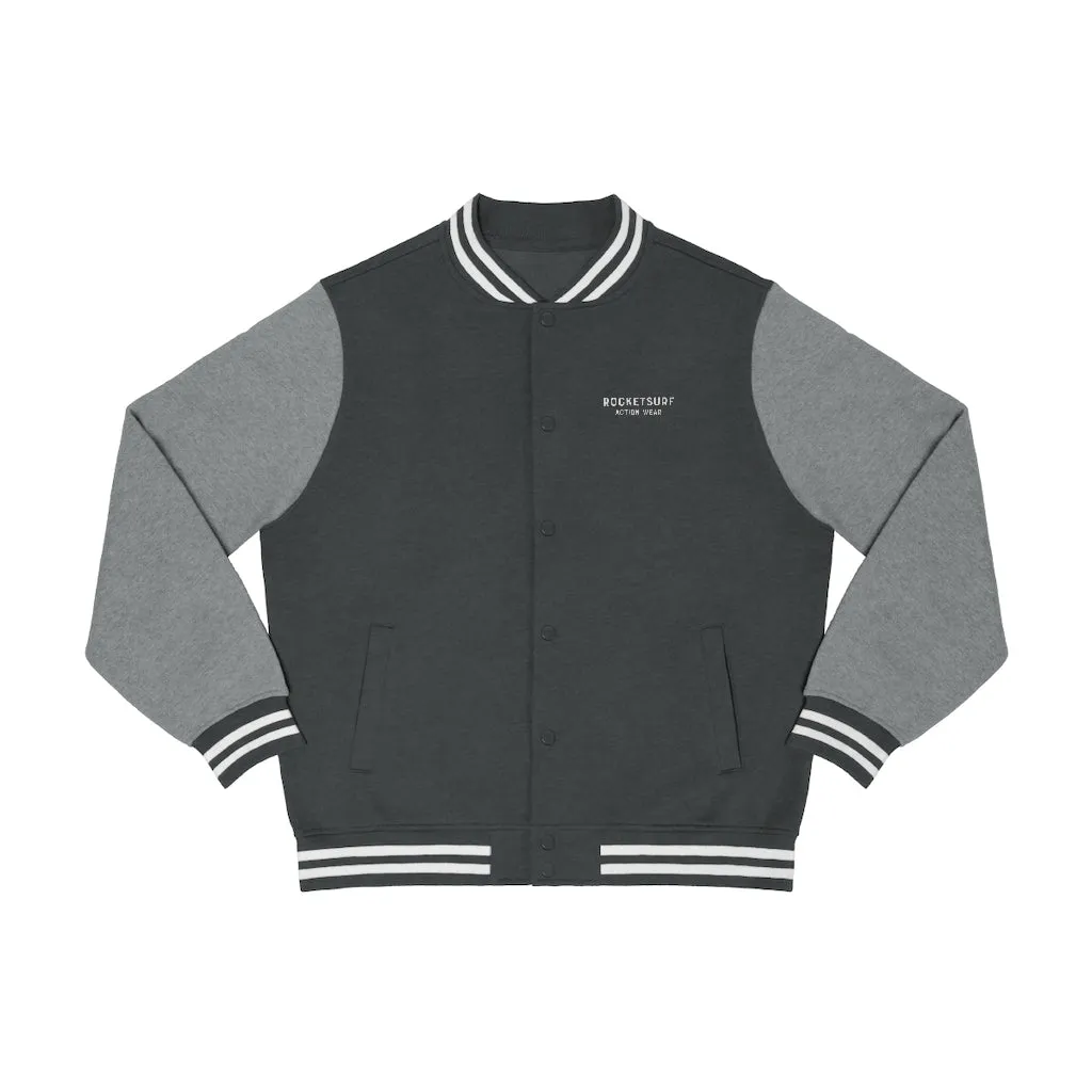 Men's Varsity Jacket - RocketSurf Logo
