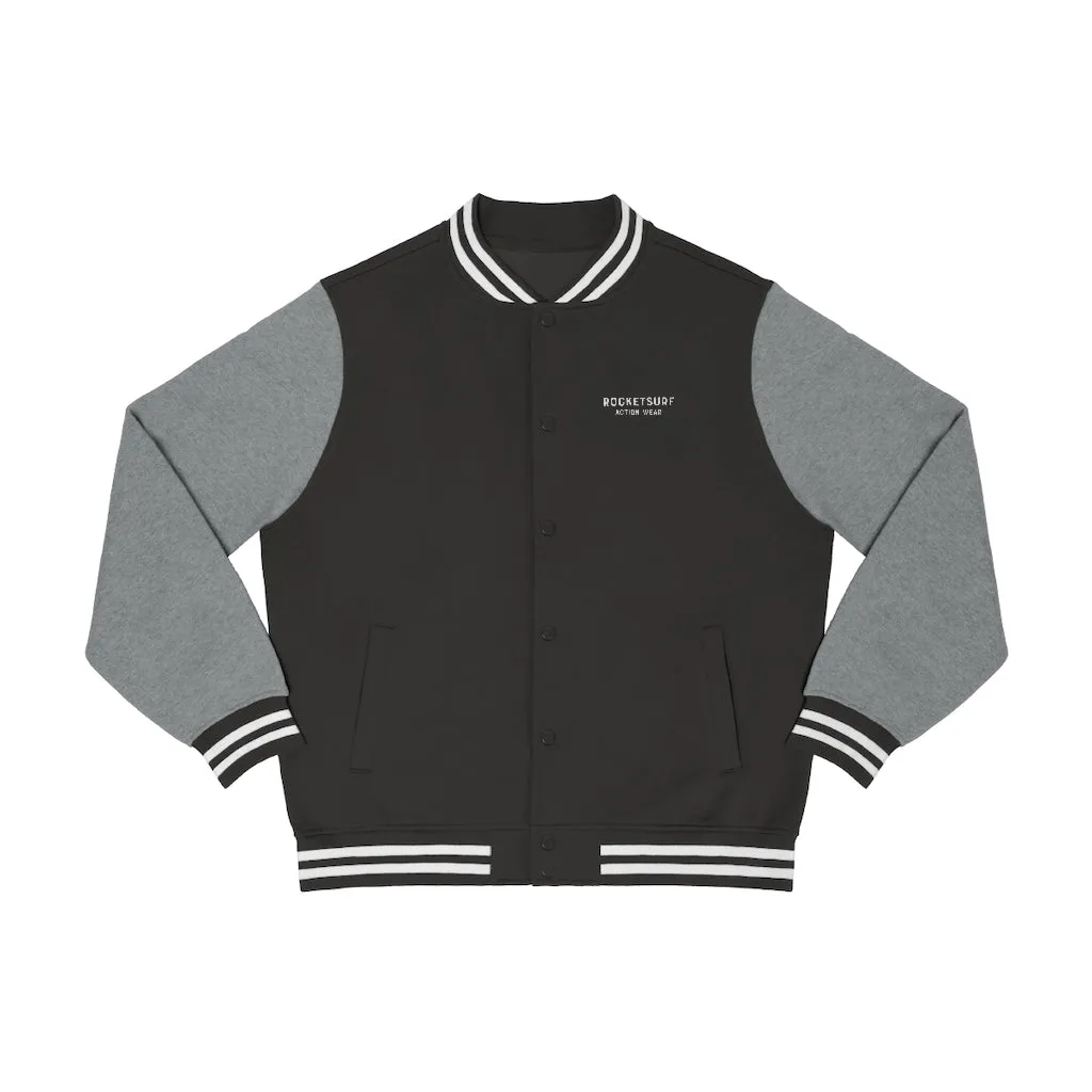 Men's Varsity Jacket - RocketSurf Logo