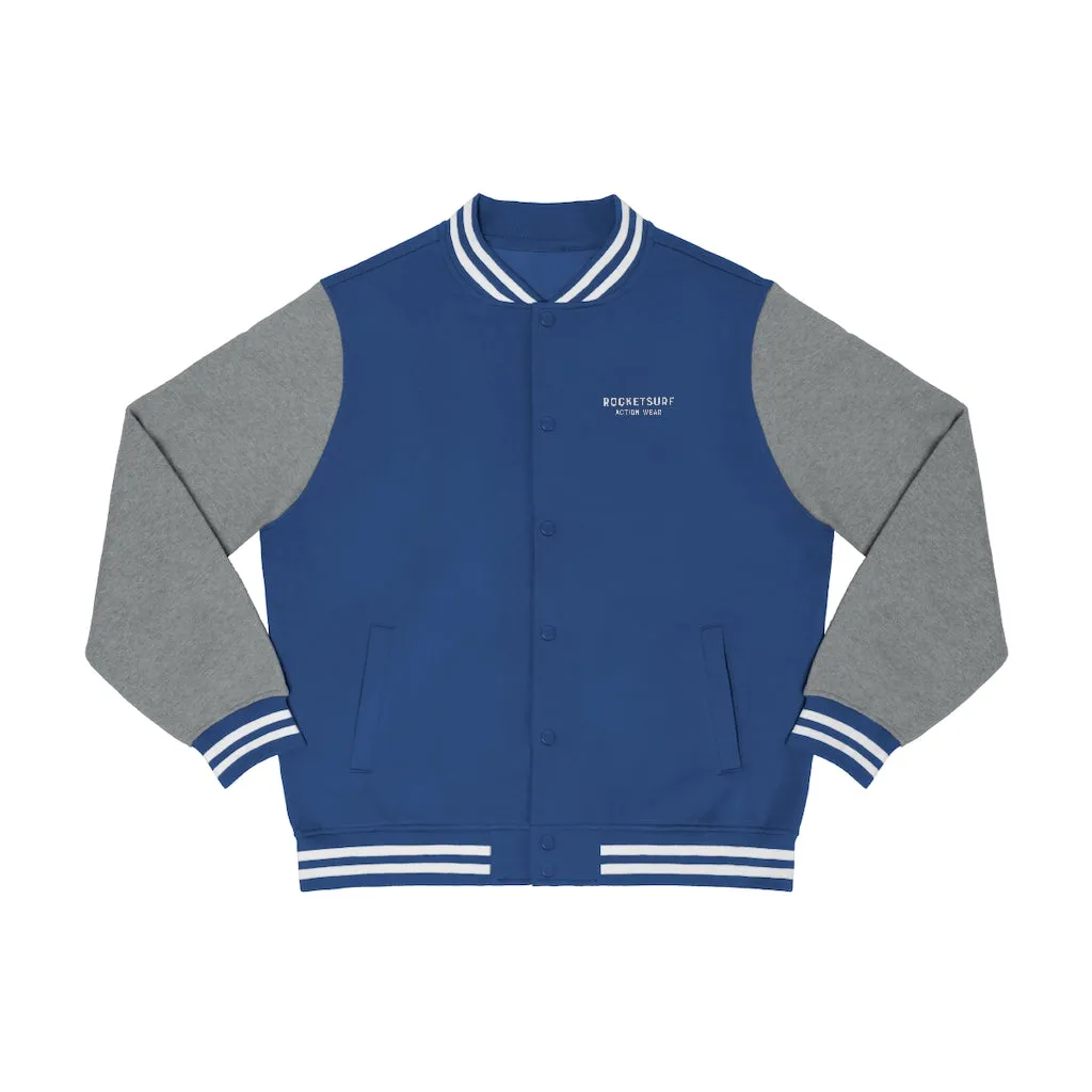 Men's Varsity Jacket - RocketSurf Logo