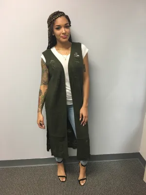 Olivia Ripped Vest