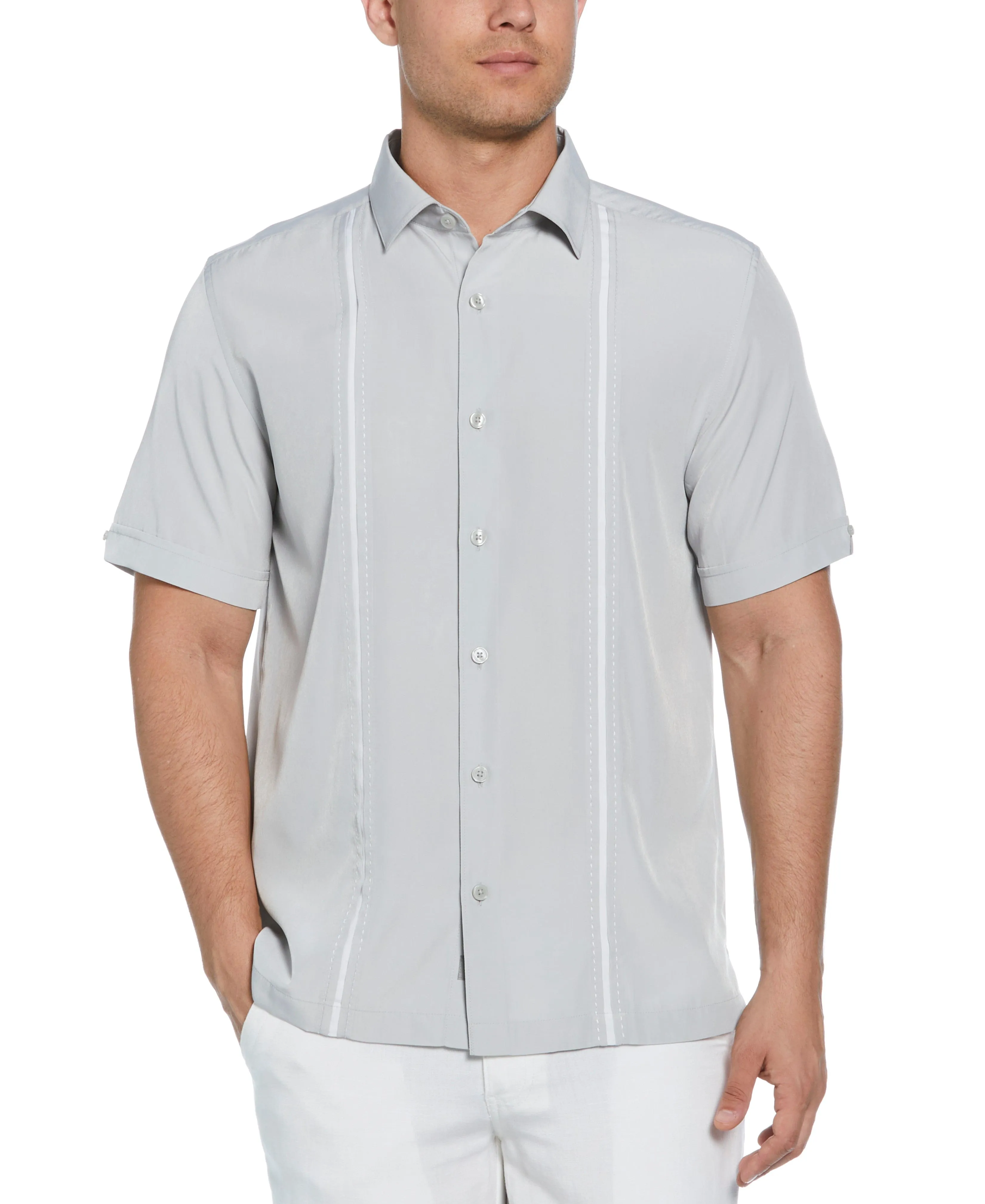 Panel Shirt - Contrast Stitching