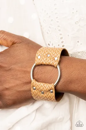 Paparazzi - Aspiring Adventurist - Brown Bracelet
