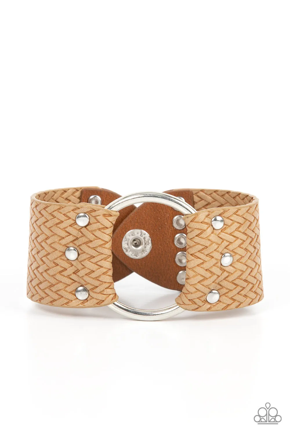 Paparazzi - Aspiring Adventurist - Brown Bracelet