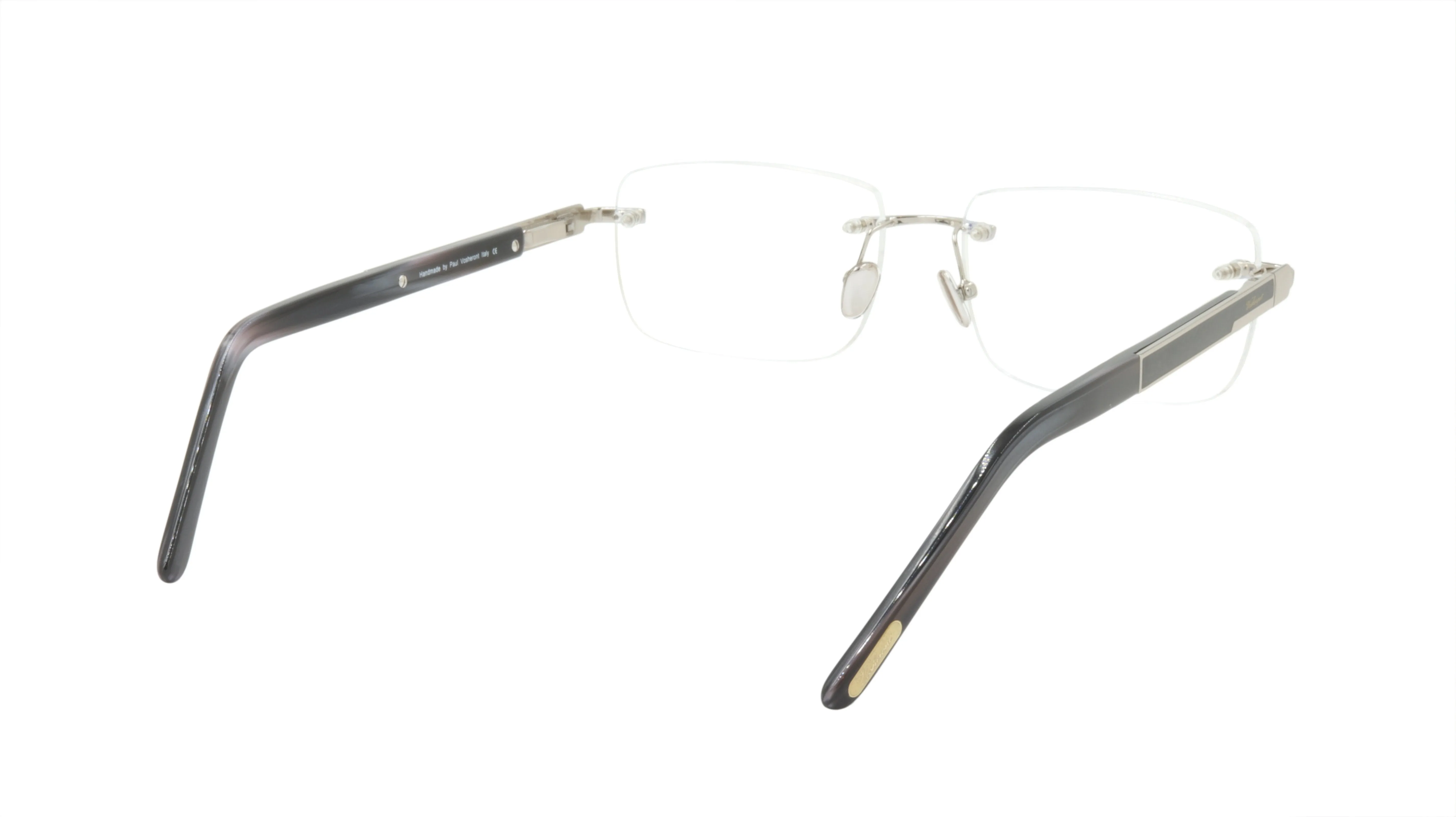 Paul Vosheront Rimless Eyeglasses Crafted from Titanium