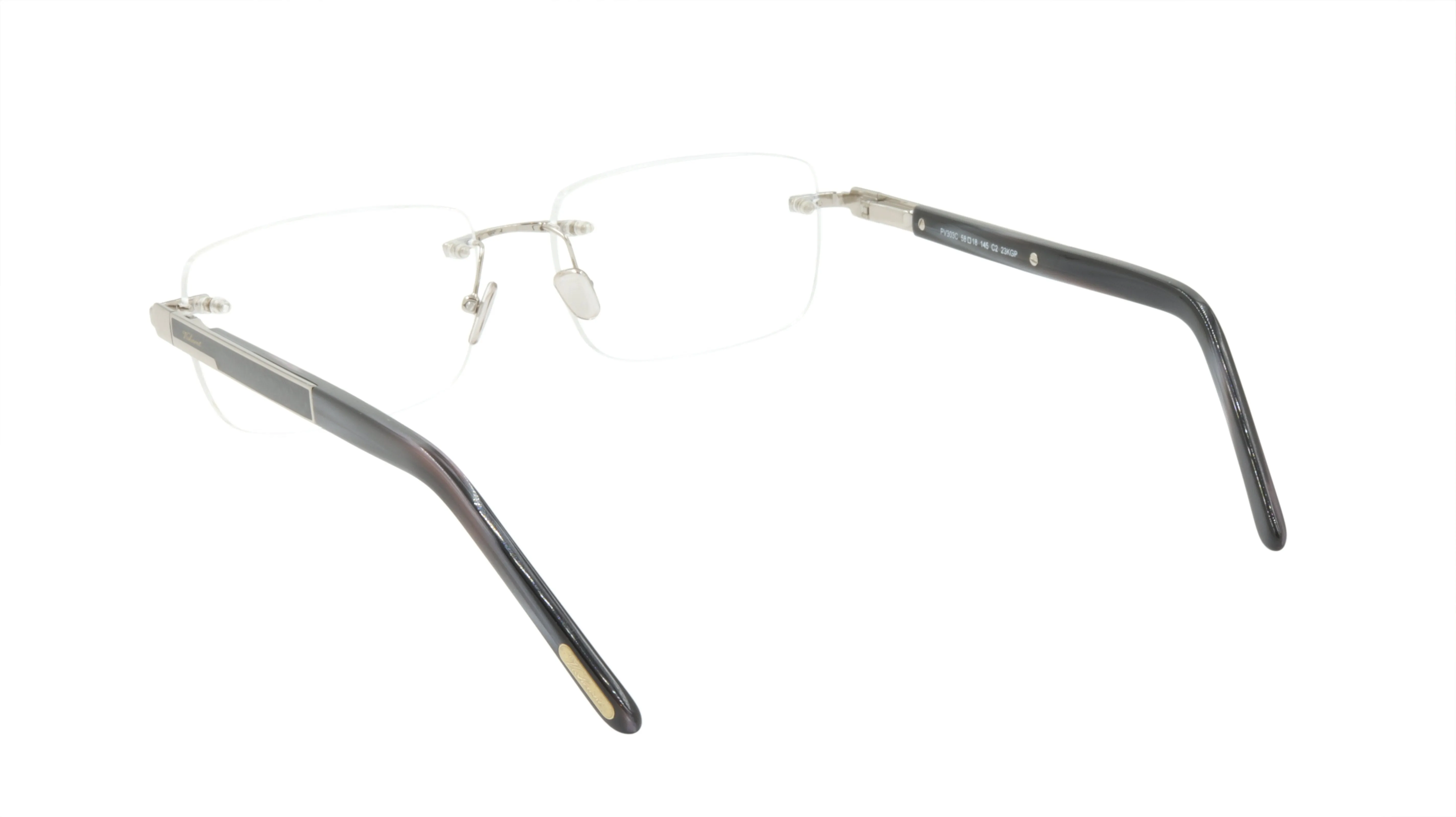 Paul Vosheront Rimless Eyeglasses Crafted from Titanium