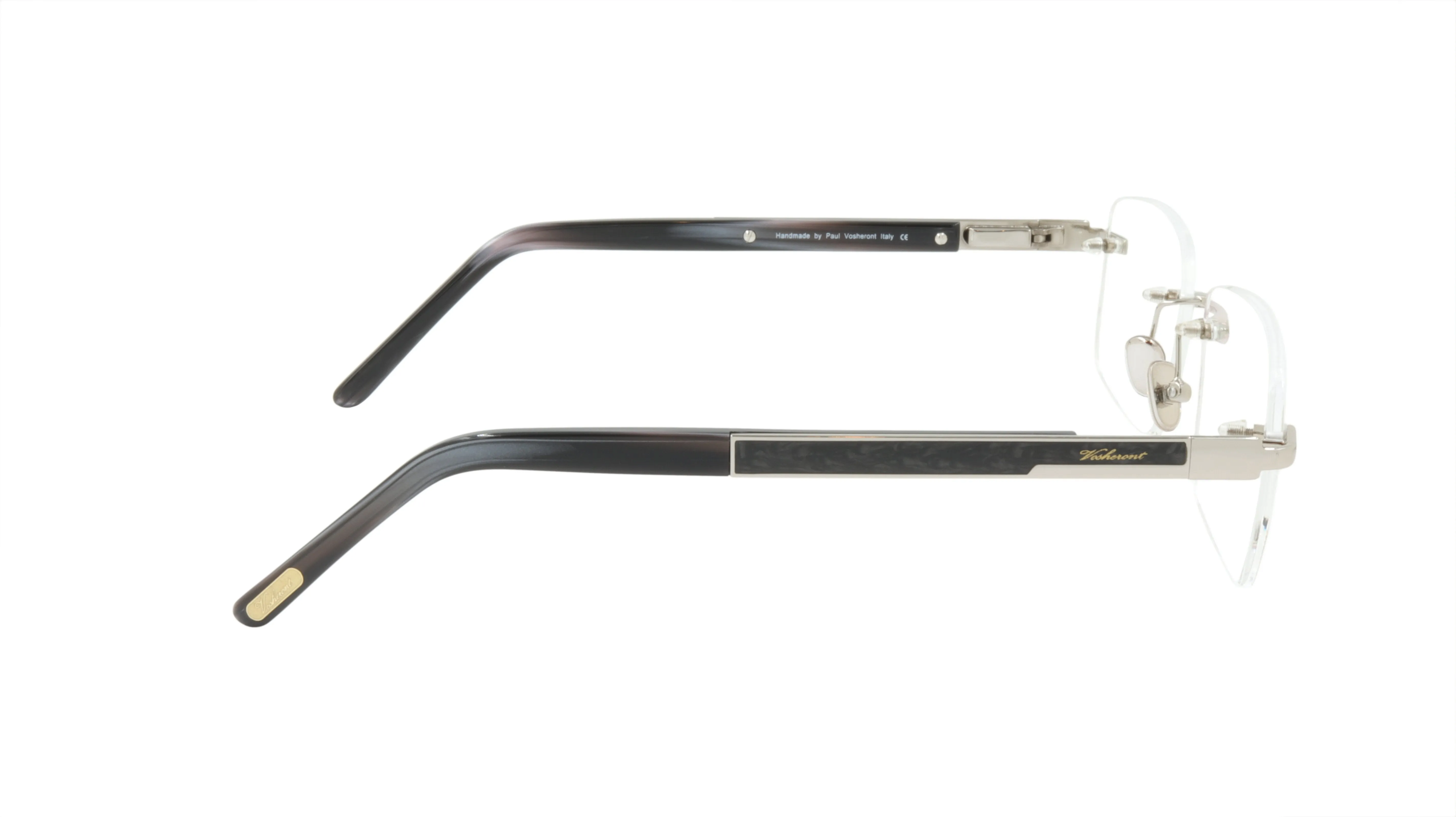 Paul Vosheront Rimless Eyeglasses Crafted from Titanium