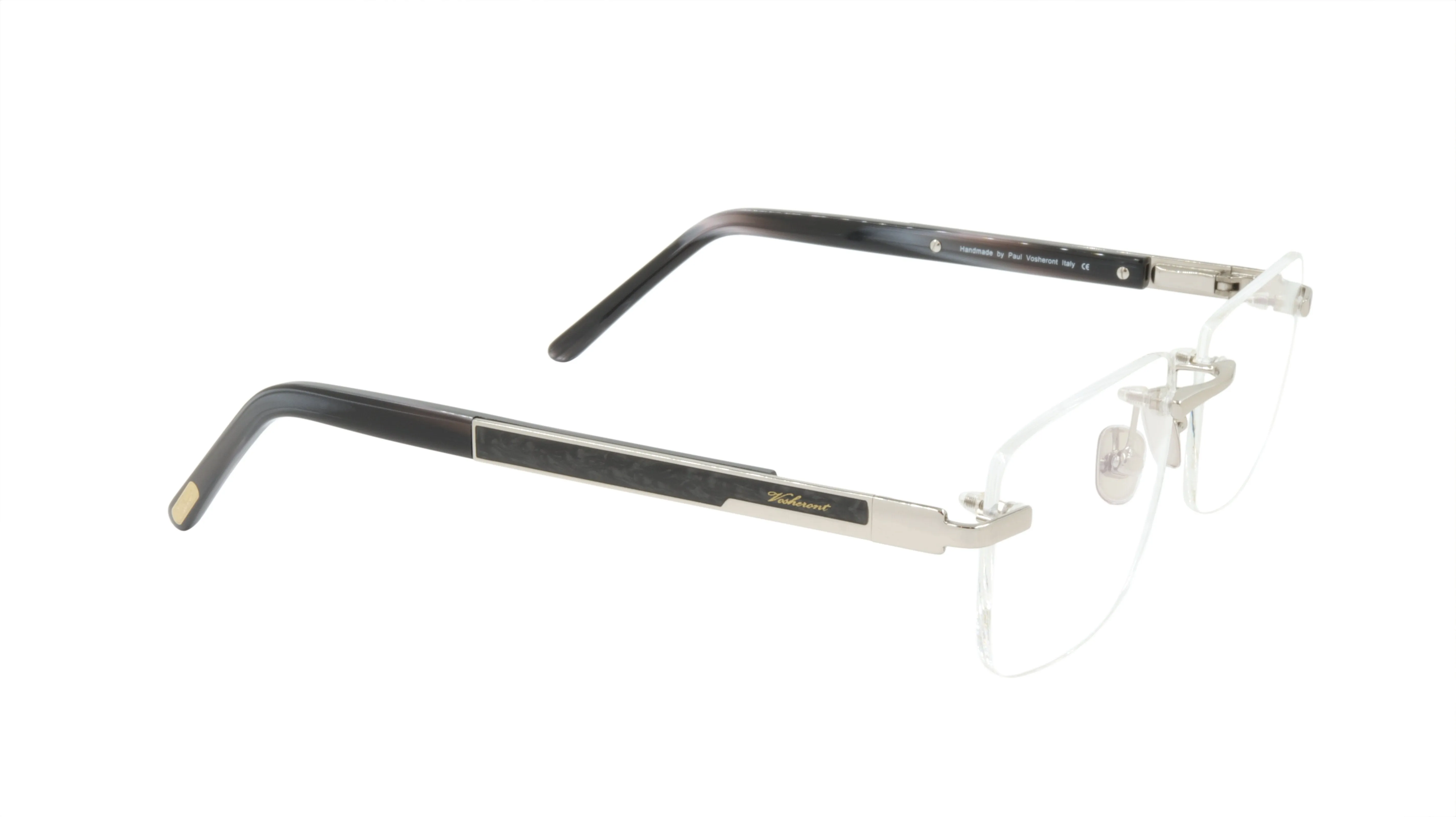 Paul Vosheront Rimless Eyeglasses Crafted from Titanium