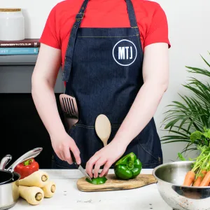 Personalised Initial Denim Apron