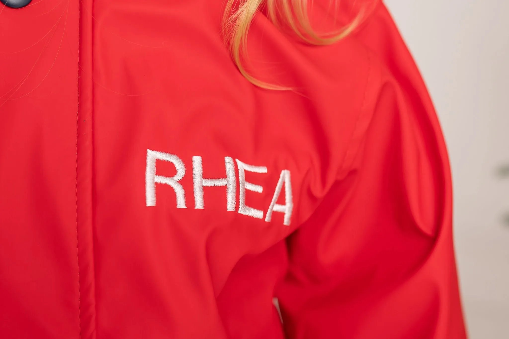 Personalised Rain Coat