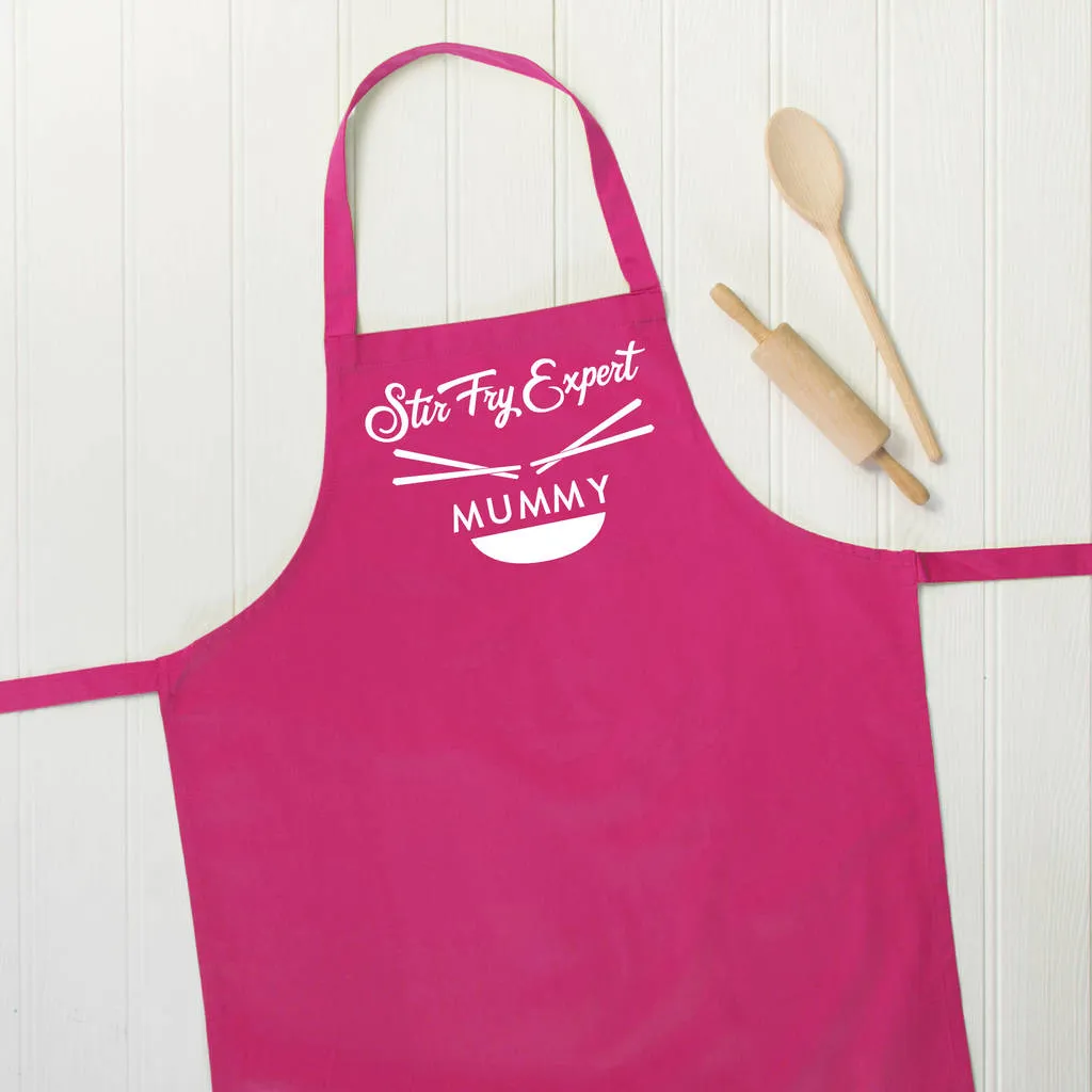 Personalised Stir Fry Expert Apron