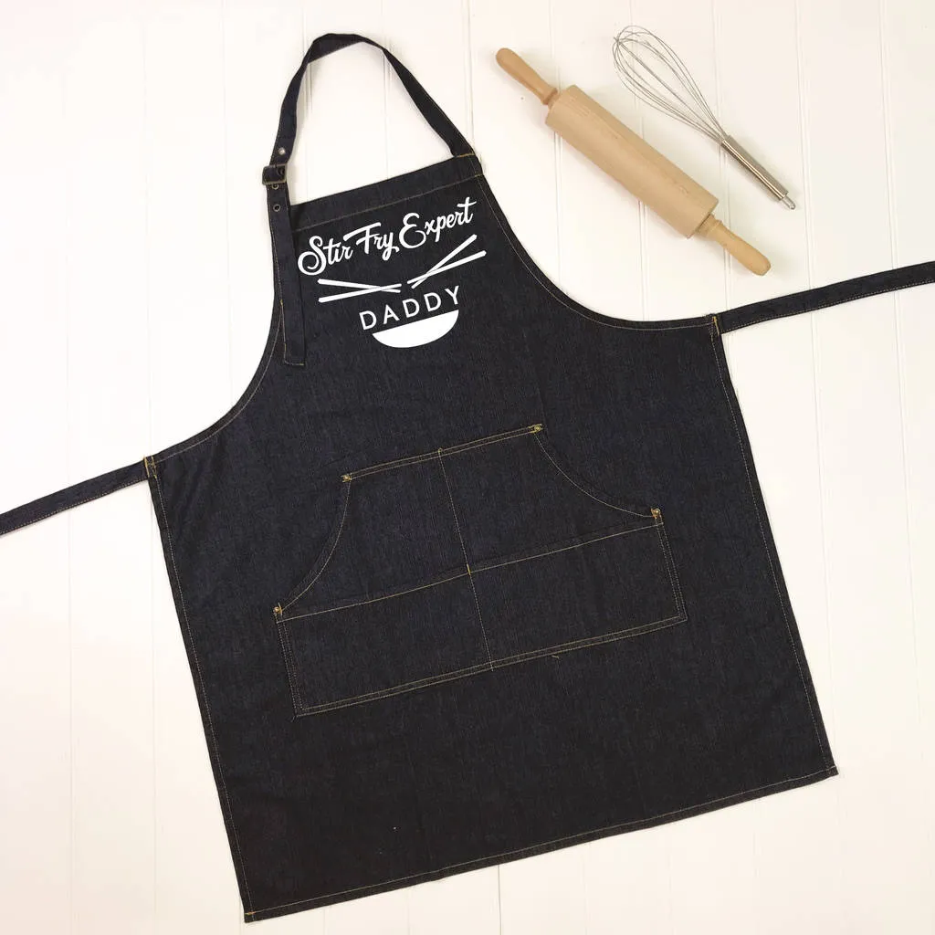 Personalised Stir Fry Expert Apron