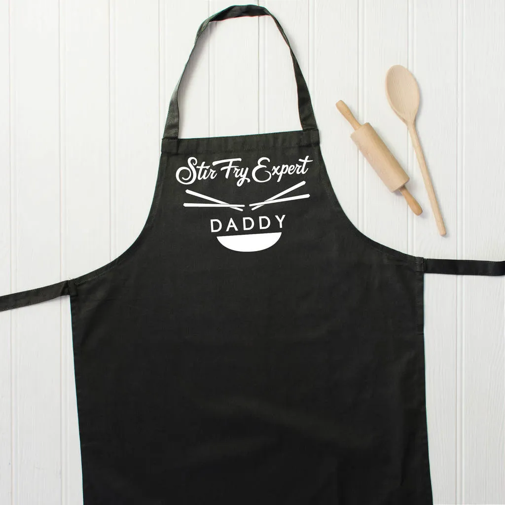 Personalised Stir Fry Expert Apron