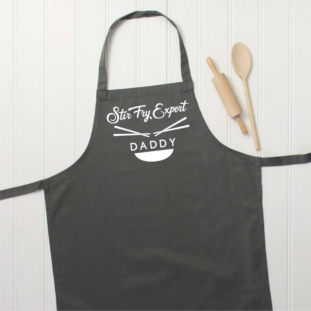 Personalised Stir Fry Expert Apron