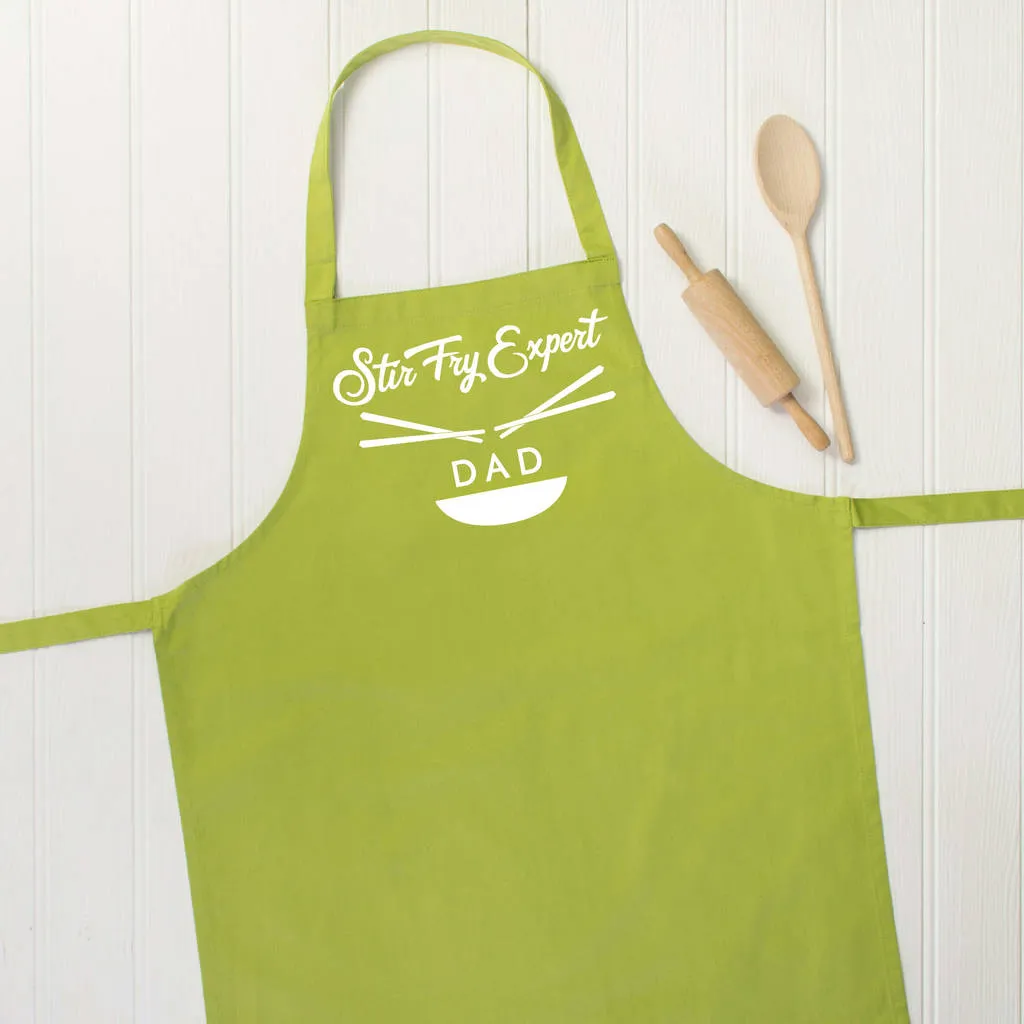 Personalised Stir Fry Expert Apron