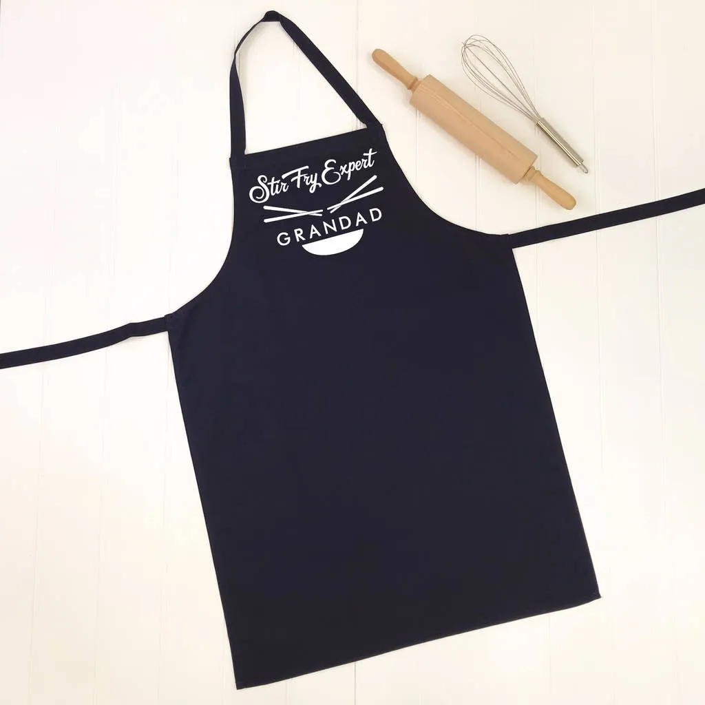 Personalised Stir Fry Expert Apron
