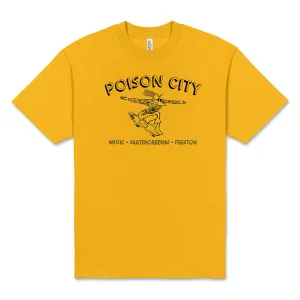 POISON CITY 'Music, Skateboarding, Preston’ T-Shirt