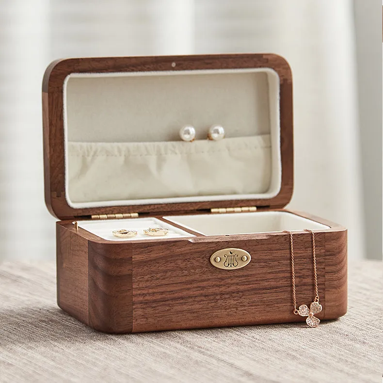 Premium Studio Ghibli Wooden Music Box with Jewelry Box (Tune: Merry Go Round of Life / Castle in the Sky / Always with Me)