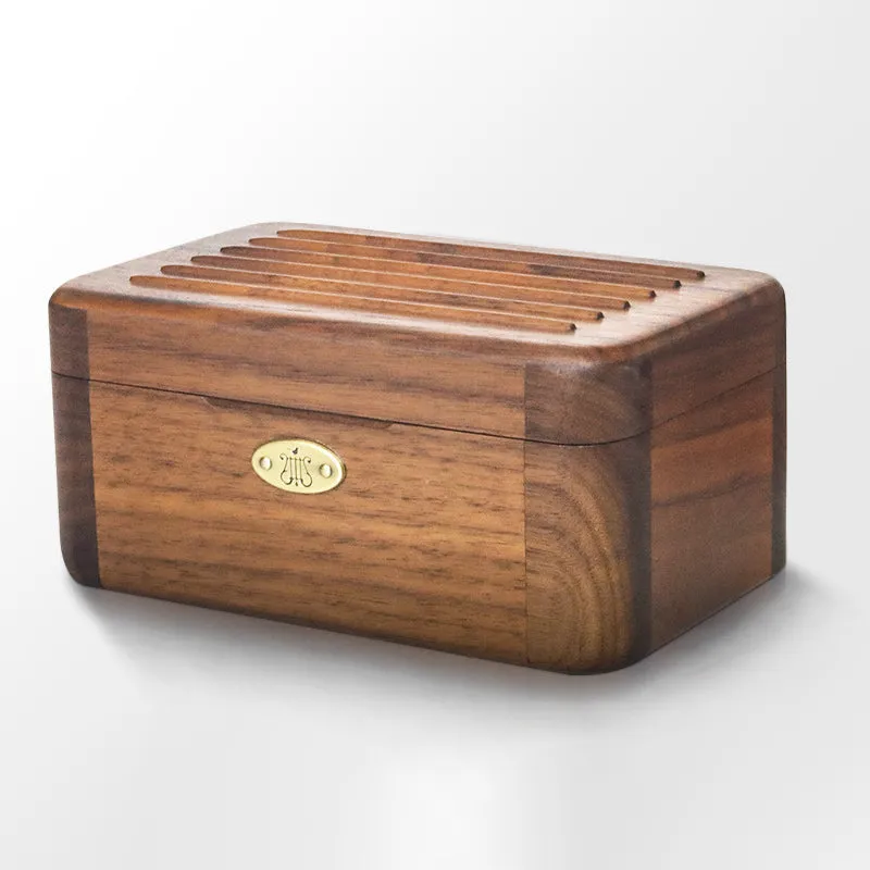Premium Studio Ghibli Wooden Music Box with Jewelry Box (Tune: Merry Go Round of Life / Castle in the Sky / Always with Me)