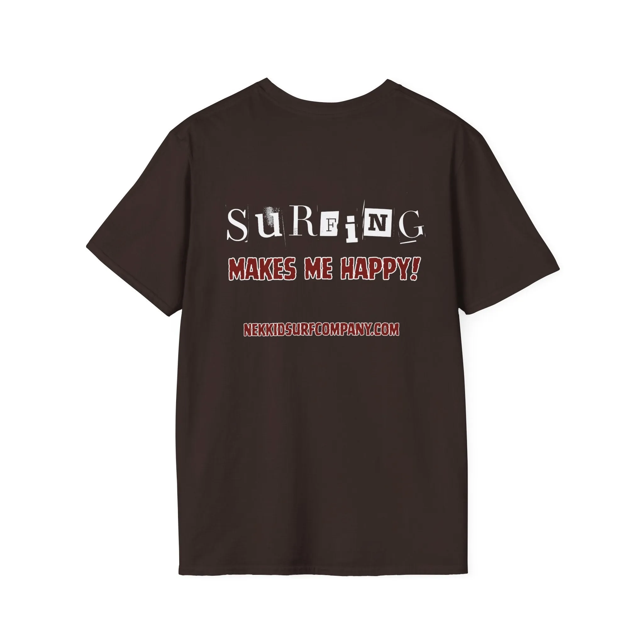 Punk Graphic "Surfing Makes Me Happy"