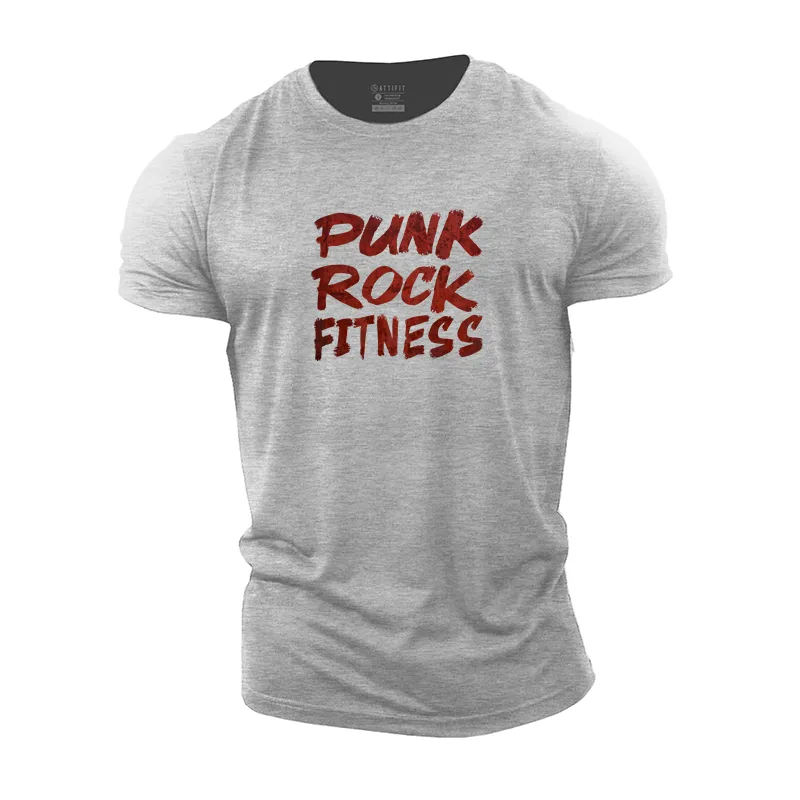 Punk Rock Fitness Cotton T-Shirt