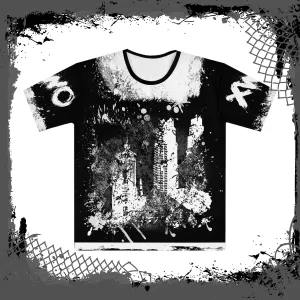 "City Crossing" Loose T-shirt