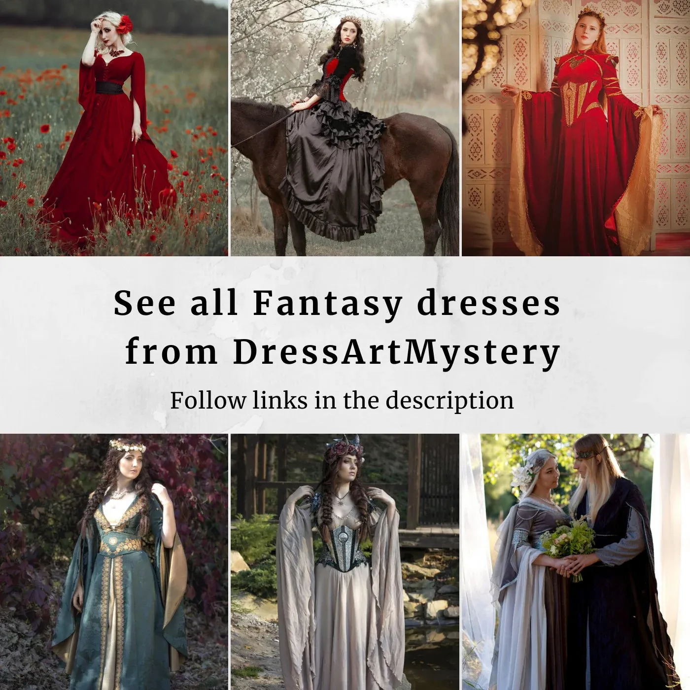 Red fantasy gothic stretch velvet wedding dress