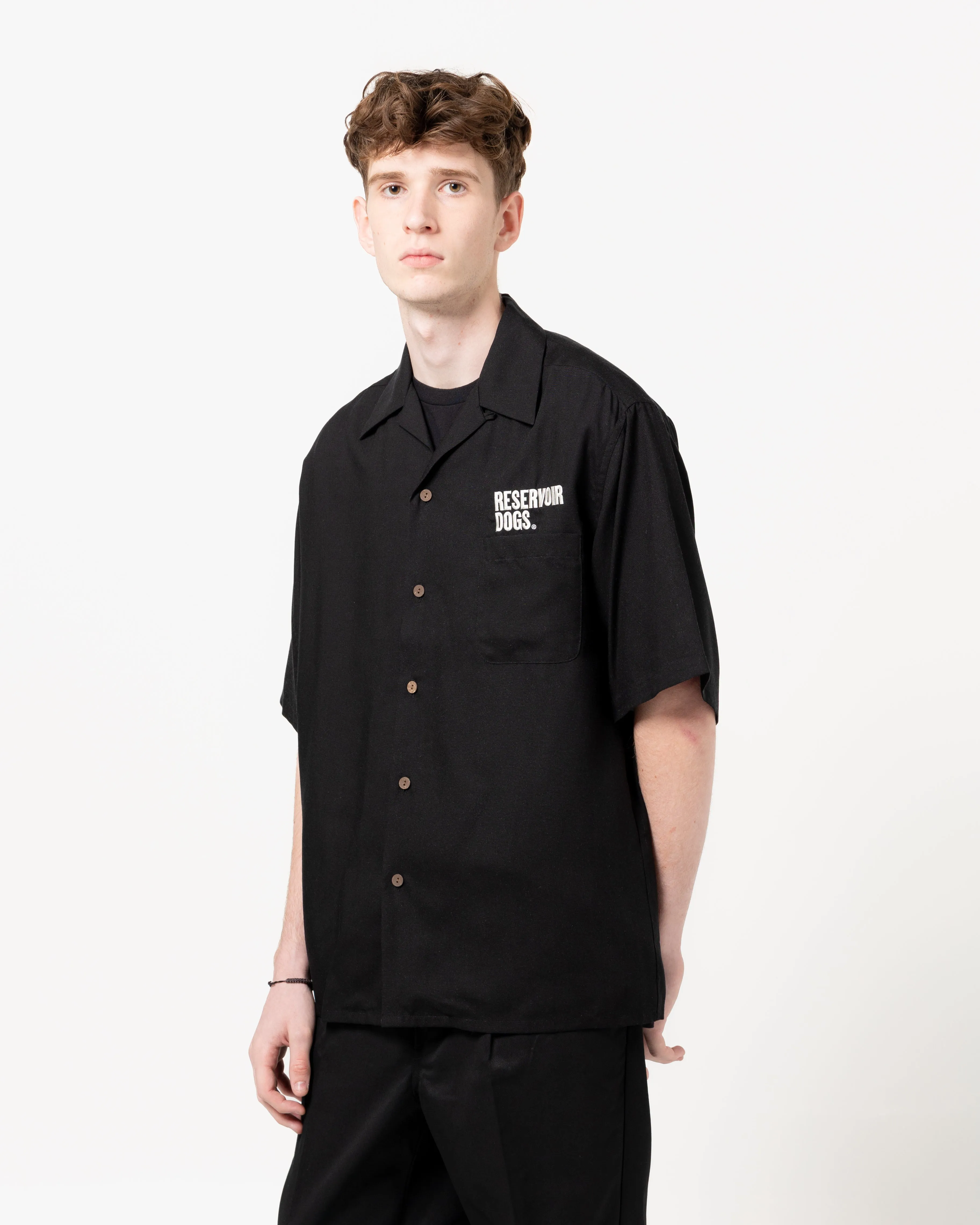Reservoir Dogs Hawaiian S/S Shirt | Black