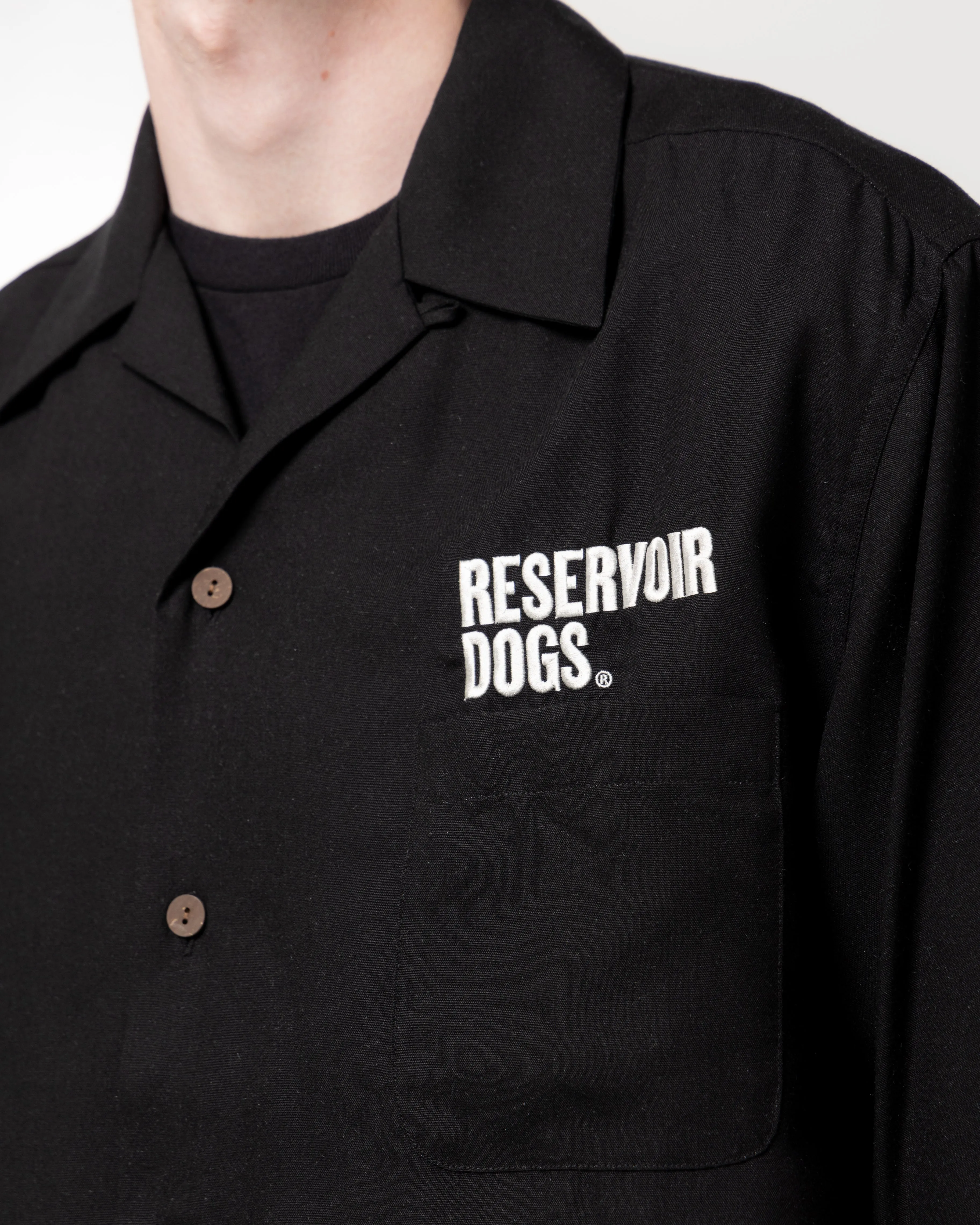 Reservoir Dogs Hawaiian S/S Shirt | Black