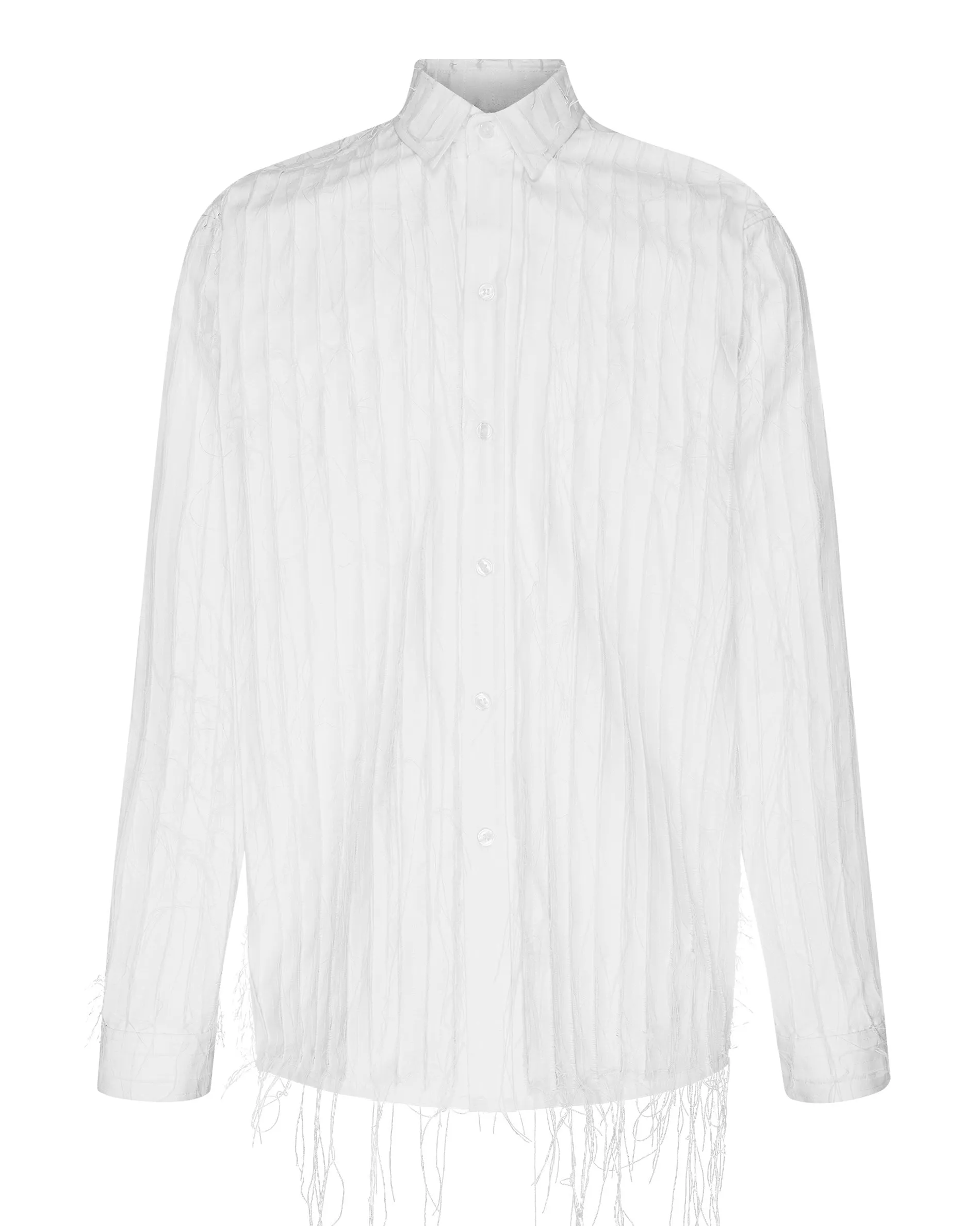 Ripped White Jacket