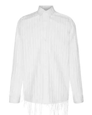 Ripped White Jacket