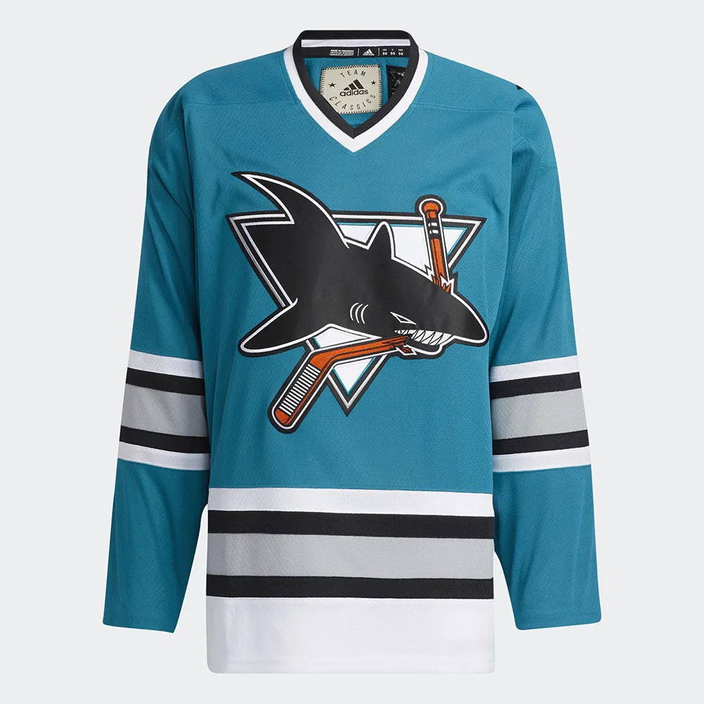 San Jose Sharks adidas Vintage Pro Jersey