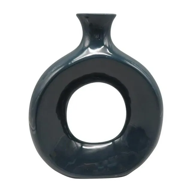 SAPPHIRE OPEN CUT VASE