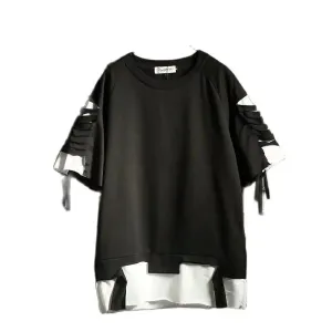 Sean – Black Y 2K Men’s Techwear T-shirt