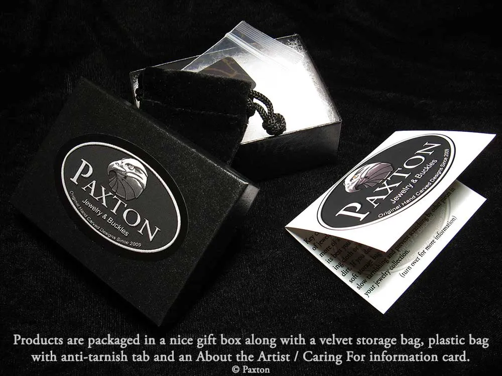 Skull Cuff Links Sterling Silver