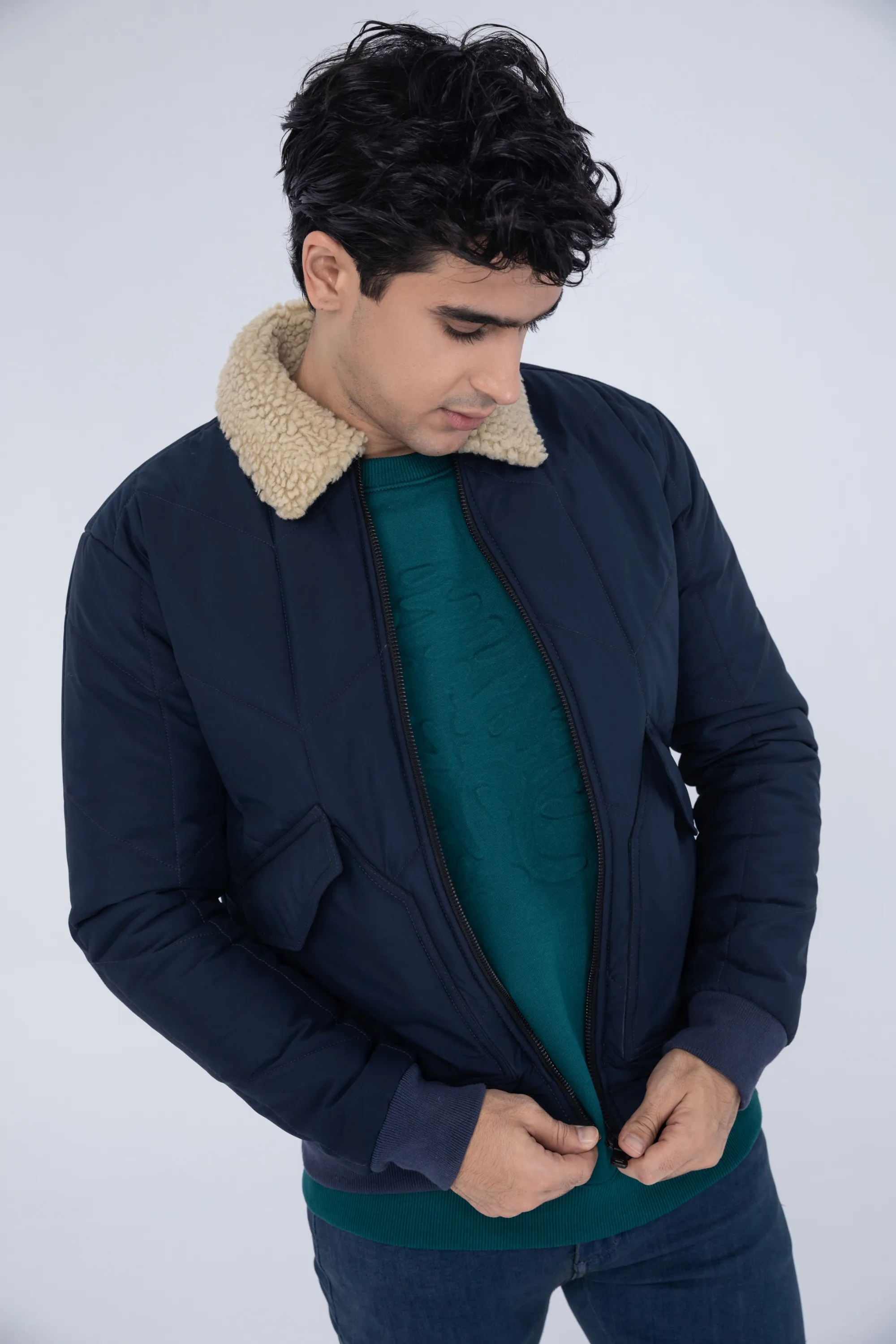 Smart Navy Jacket
