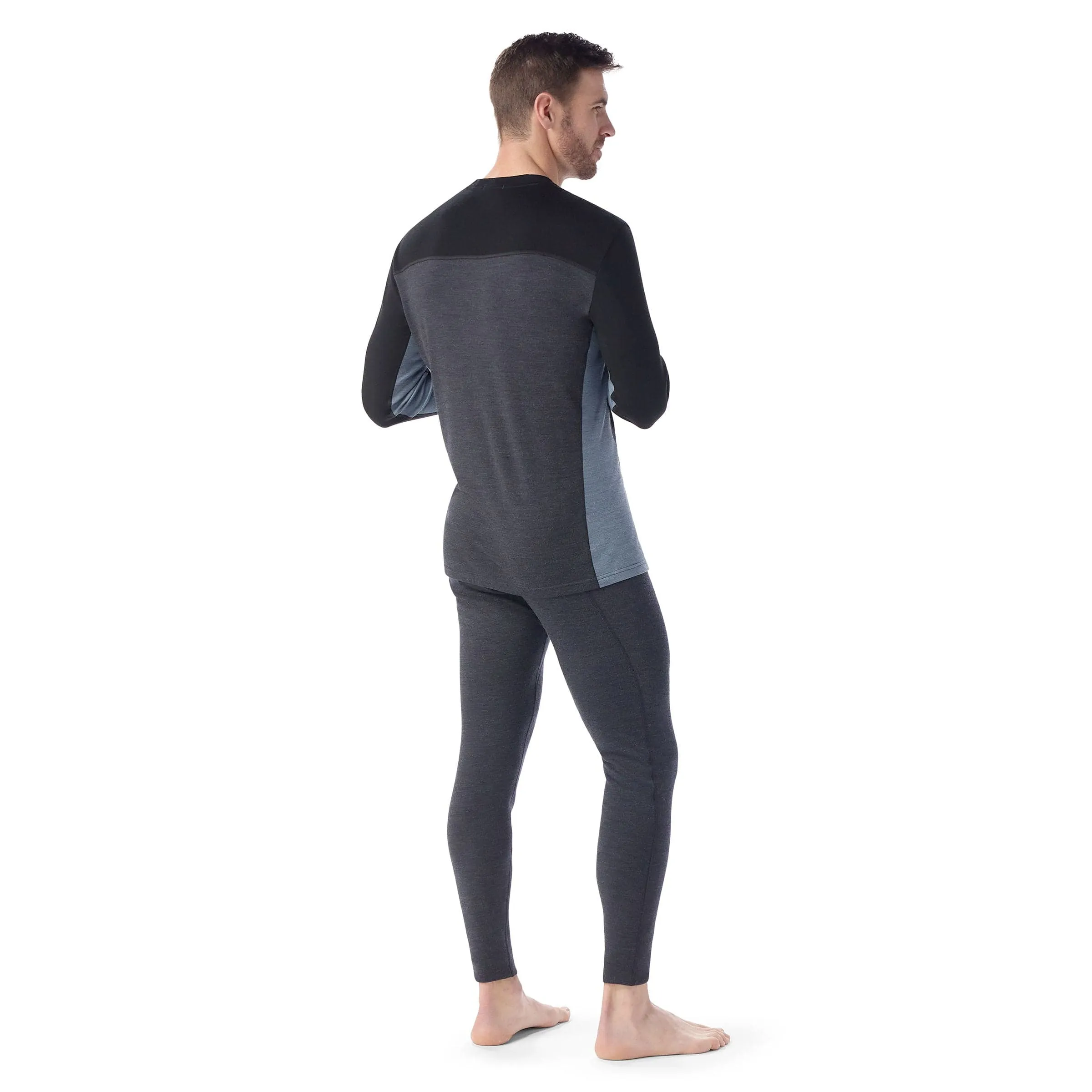 Smartwool Mens Classic Thermal Merino Base Layer Colorblock Crew