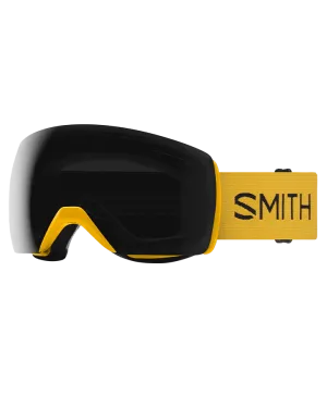 Smith Skyline XL Low Bridge Snow Goggles - Gold Bar Colorblock / ChromaPop Sun Black - 2023