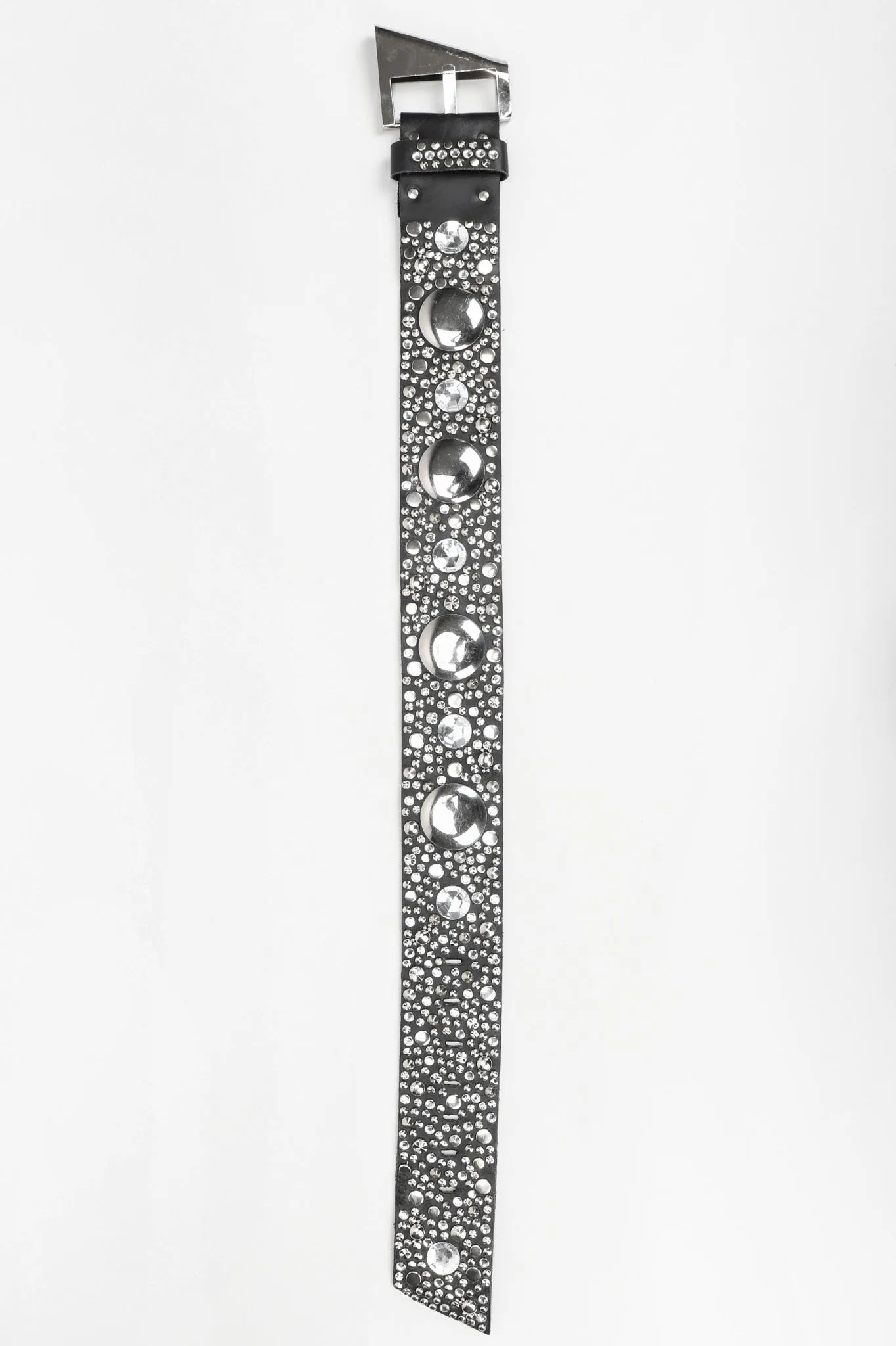 Studded Disc Bling Belt