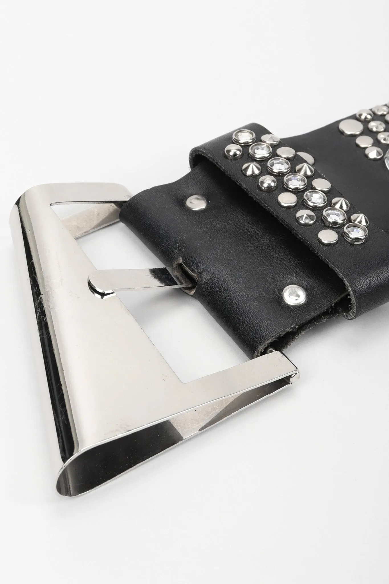 Studded Disc Bling Belt