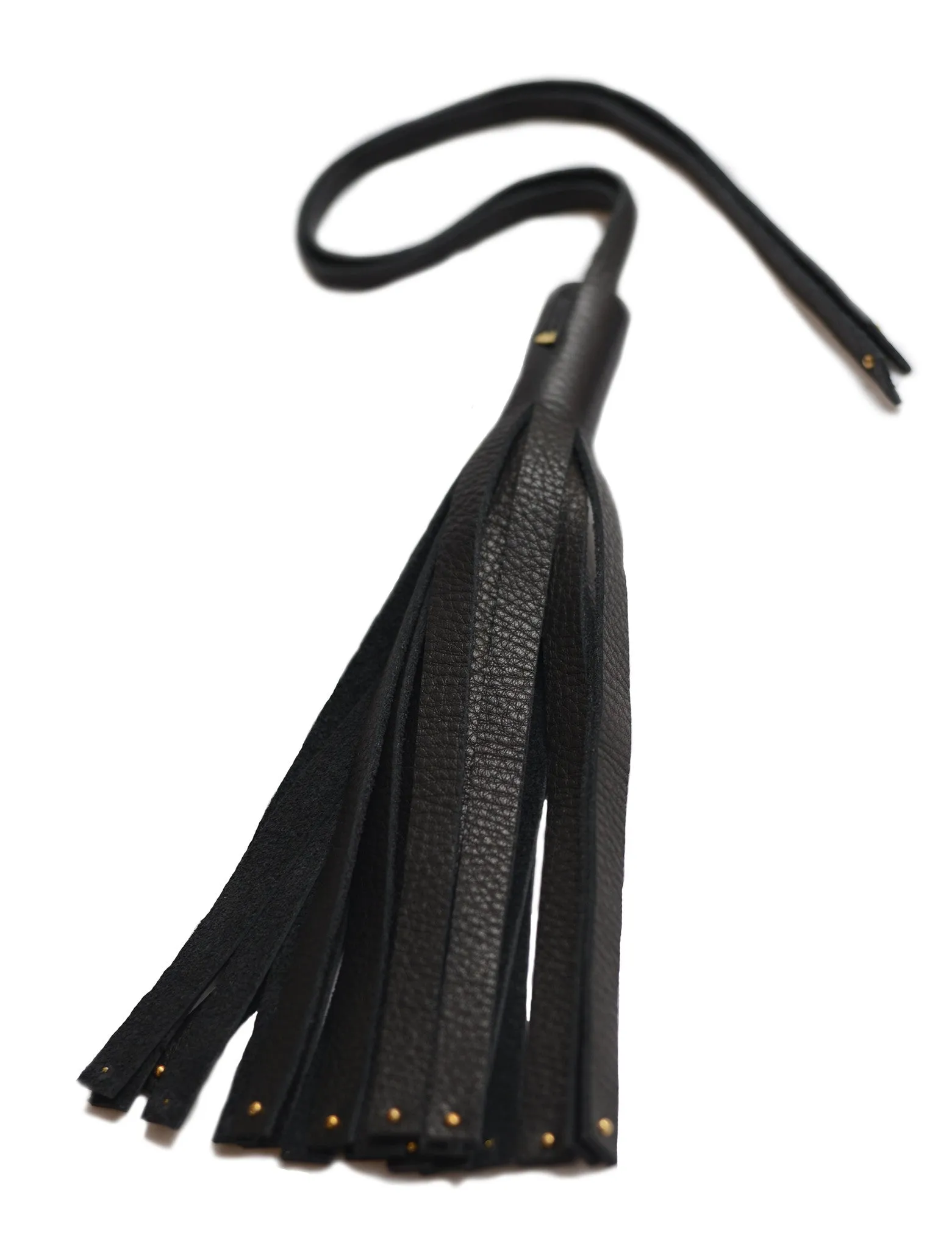 Studded Leather Tassel
